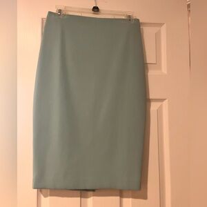 White House Black Market Seafoam green pencil skirt